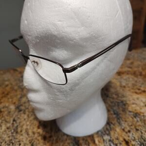 Turboflex TF368 Eyeglasses Mens Full Rim Rectangular Optical Frames 54 18 140